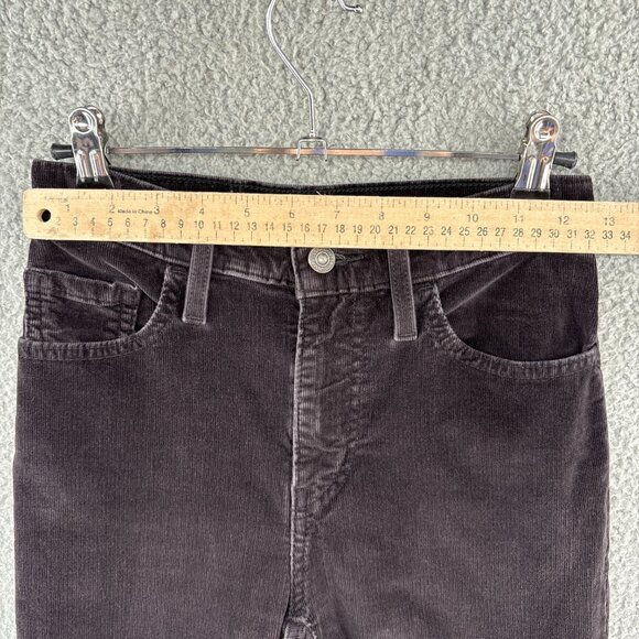 Levi’s 724 High Rise Straight Corduroy Pants Brown Size 25 - Picture 3 of 12